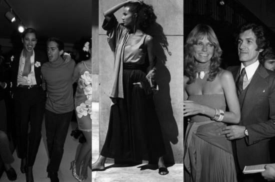 圖中從左至右：Christy Turlington、Iman和Cheryl Tiegs