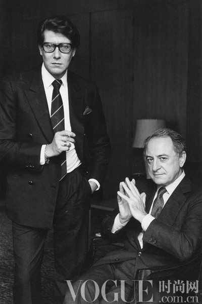 Yves saint Laurent、Pierre Berge